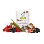 ISEGRIM dog Adult Mono,, Sobie mäso, Reindeer pure with Blackberries, Champignons & Herbs, konzerva 6x400 g