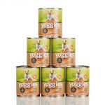 Yoggies divinová konzerva pre psov s tekvicou a pupalkovým olejom 6x800 g