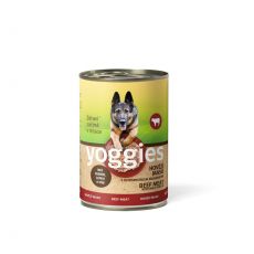 NOVÁ 400g Yoggies hovädzia konzerva s pestrecom mariánskym