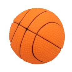 Hračka pre psa basketbalová lopta s pískadlom 6,5 cm